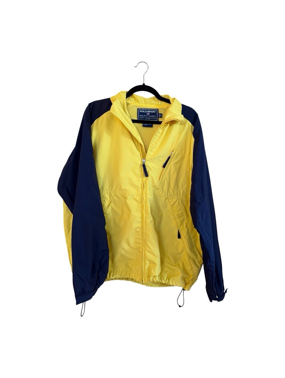 Polo Sport Ralph Lauren Men’s Colorblock Full Zip Hooded Windbreaker Sz M - Picture 2 of 9